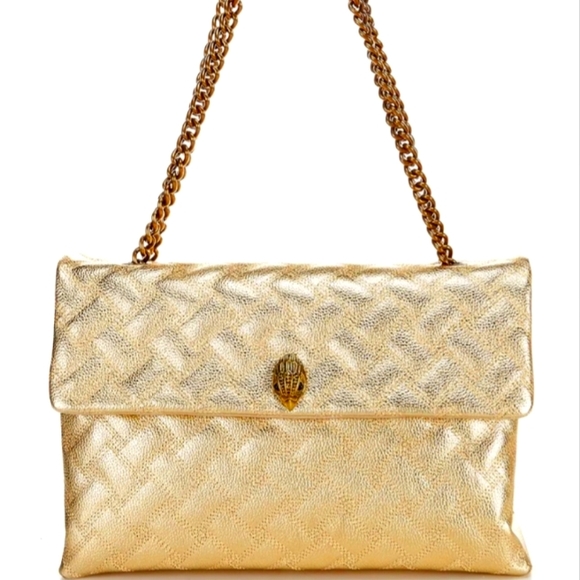 Kurt Geiger Gold XXL Kensington bag